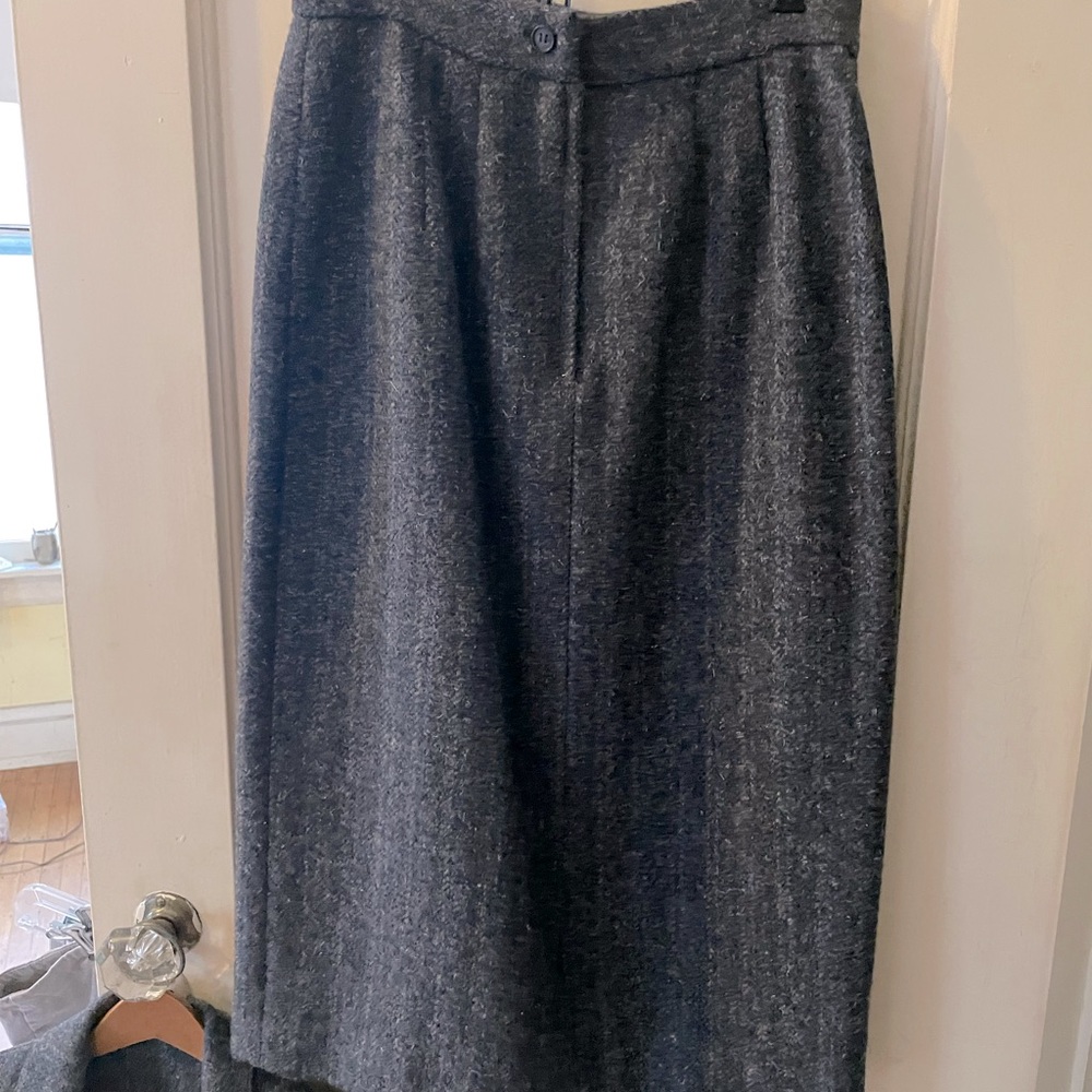 Classic grey wool ensemble